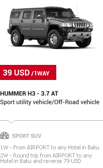 Baku Transfer: Hummer