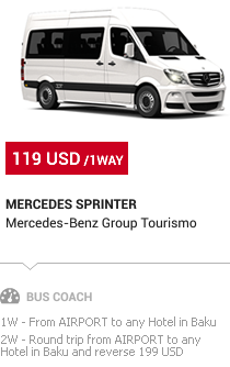 Baku Transfer: Mercedes Sprinter