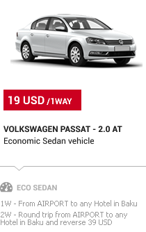 Baku Transfer: Volkswagen Passat